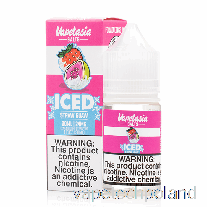Vape Pod Iced Straw Guaw - Sole Vapetasia - 30ml 24mg